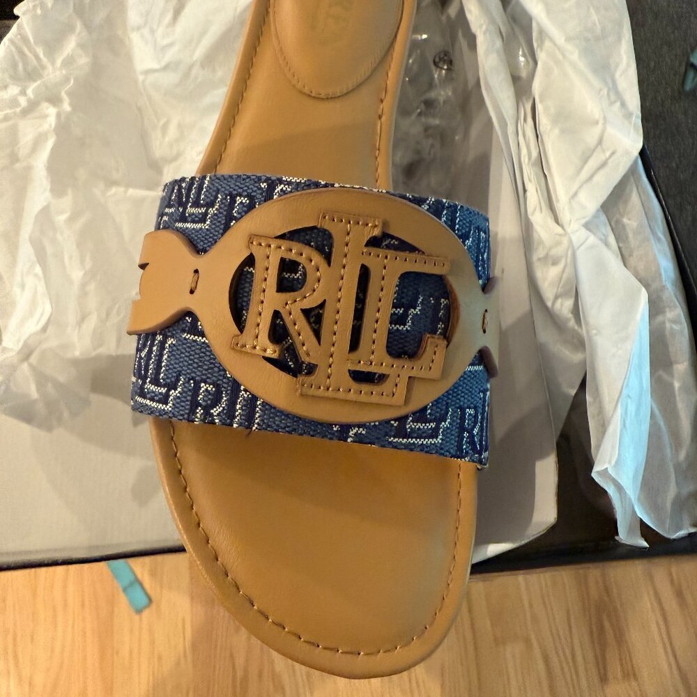 Ralph Lauren Alegra sandals 6.5 NEW